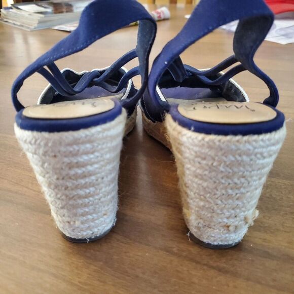 Impo Tiza Women's Size 6.5M Espadrilles Wedge Sandals, Tegan Fabric Open Toe - Picture 12 of 13
